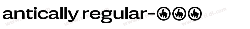 antically regular字体转换 antically regular字体转换